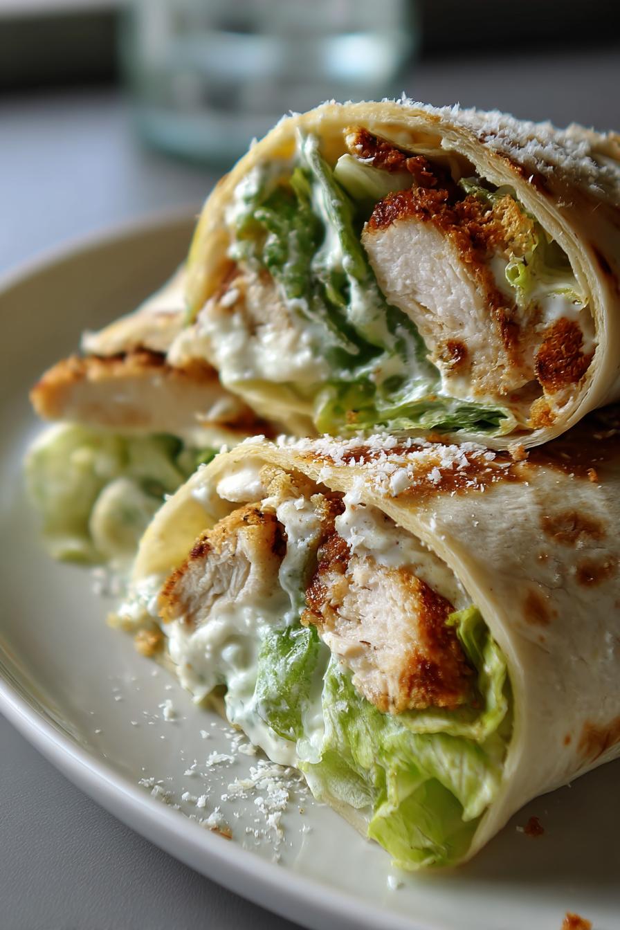 Chicken Caesar Wrap - detail 2