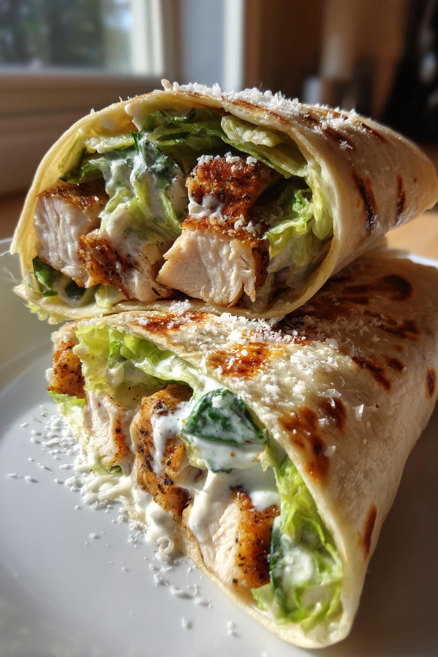 Chicken Caesar Wrap - detail 3